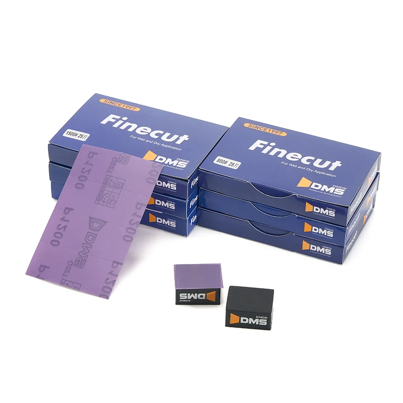 Fioletowy arkusz szlifierski